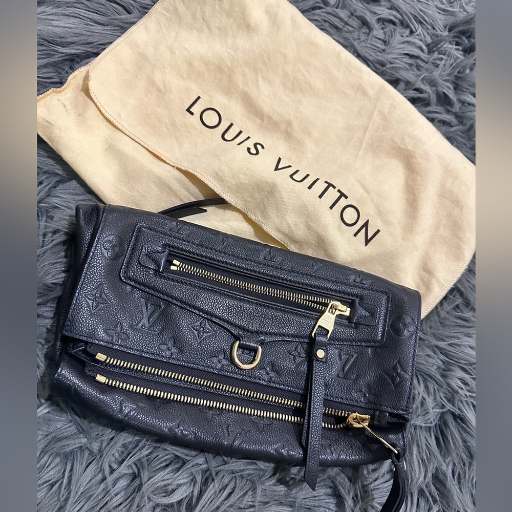Louis Vuitton Empreinte Petillante Clutch Infini (Dark Navy)